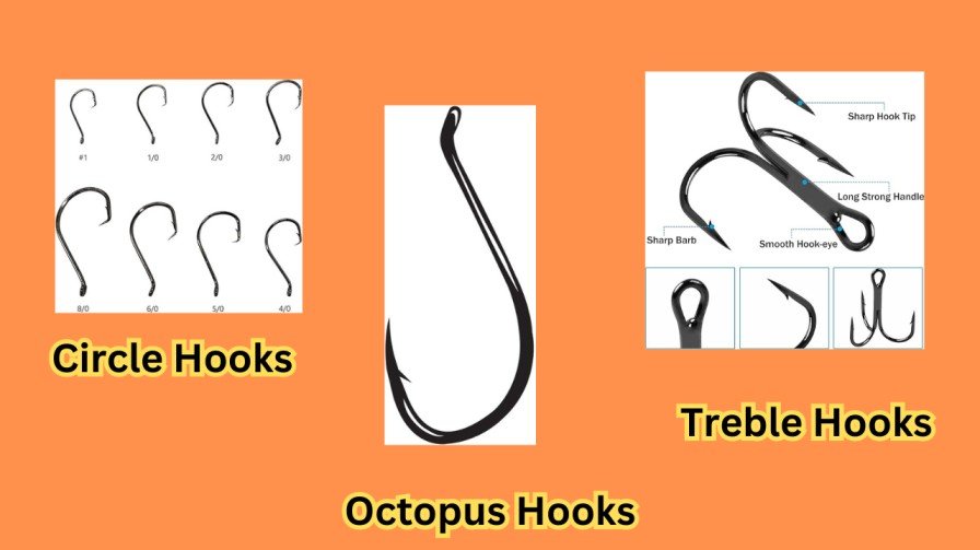 types of fishing hooks