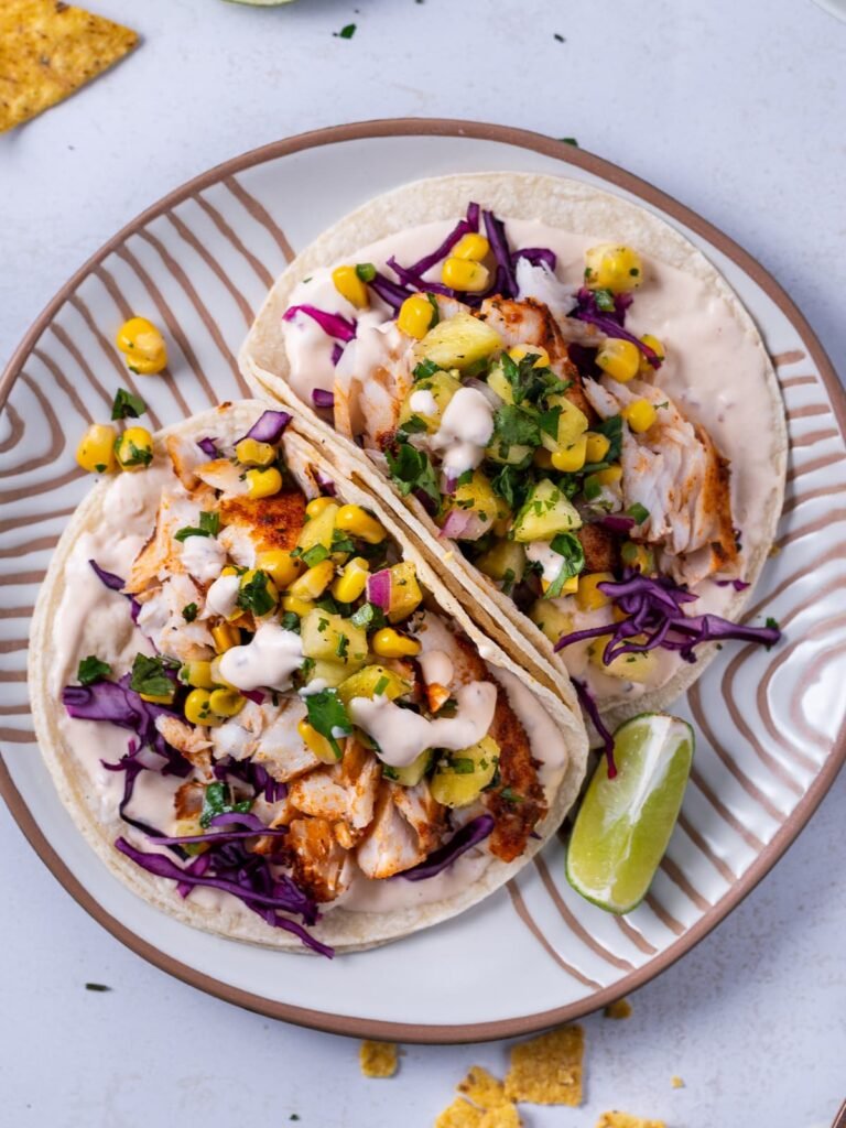 Blackened Mahi Mahi Fish Tacos