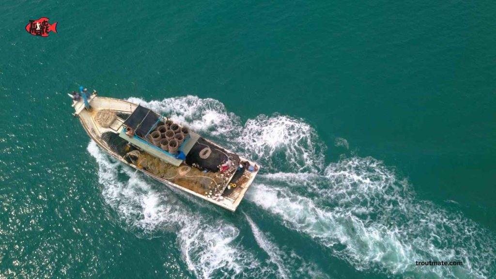 saltwater fishing boat